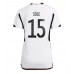 Billige Tyskland Niklas Sule #15 Hjemmebane Fodboldtrøjer Dame VM 2022 Kortærmet